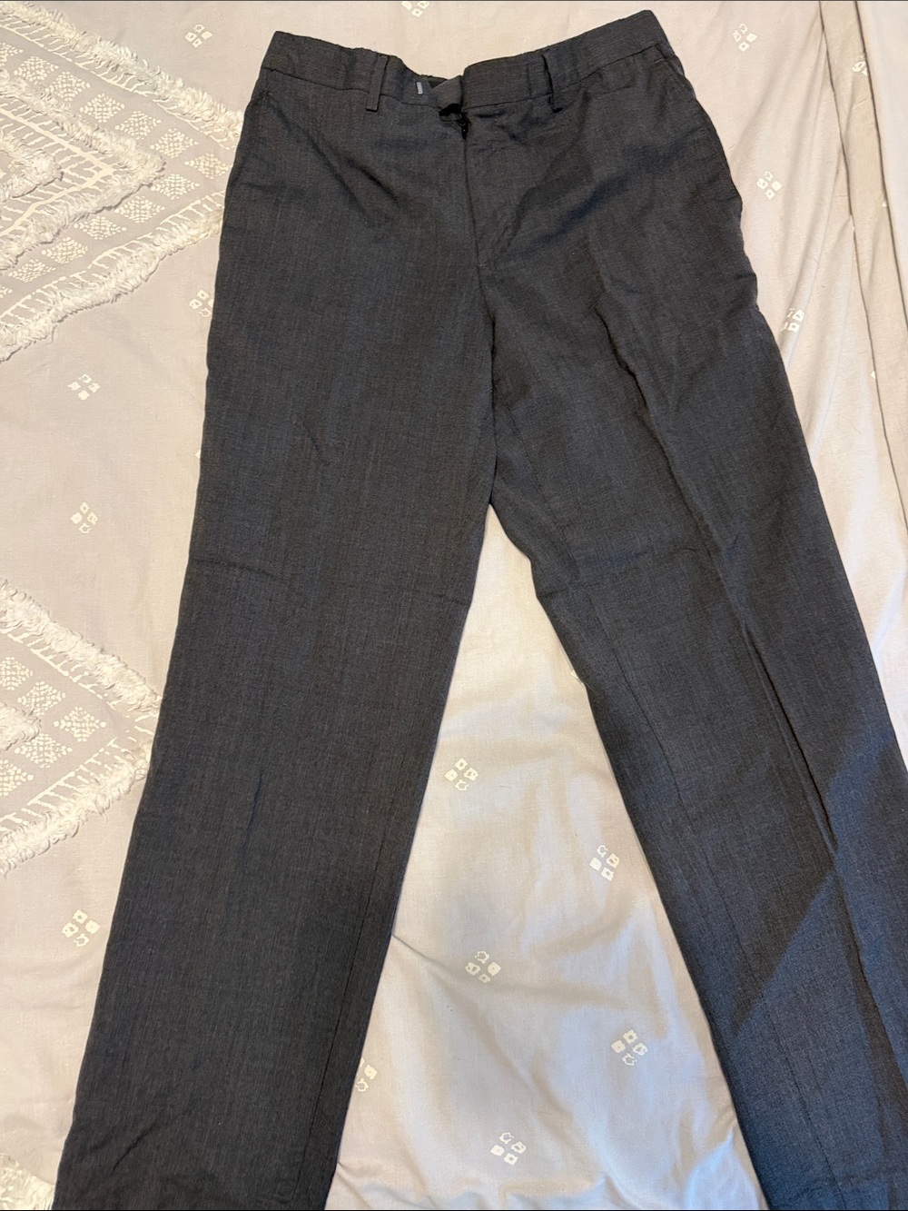 Claiborne Men's Dark Gray Dress Pants